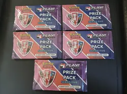 Pokemon Play! Prize Pack (Series 5) - X5 Sealed Booster Packs (Five packs) - Image 1