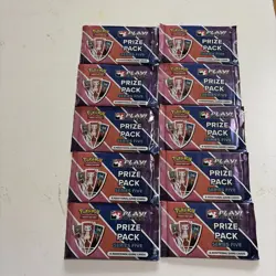 Pokemon Play! Prize Pack Series 5 -10 Sealed Booster Packs - Image 1