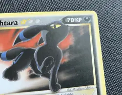 2007 GERMAN POKEMON EX POP SERIES 5 UMBREON GOLD STAR NACHTARA 17/17 LP/NM! - Image 4