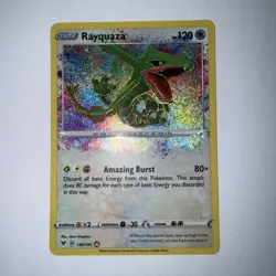 Pokemon TCG Rayquaza Amazing Rare, Vivid Voltage 138/185, Mint Condition - Image 2