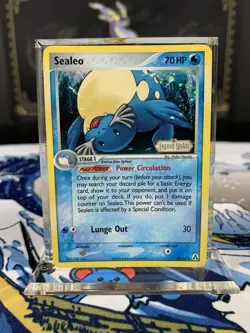 Pokemon Card Ex Legend Maker Sealeo 43/92 2006 Reverse Stamped Holo - Image 1