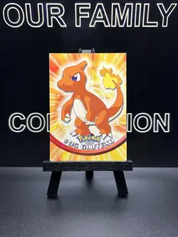 Charmeleon #05 - BLUE Logo - Regular - SERIES 1 - TOPPS POKEMON CARD - German LP - Image 1