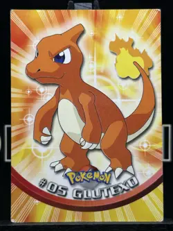 Charmeleon #05 - BLUE Logo - Regular - SERIES 1 - TOPPS POKEMON CARD - German LP - Image 3