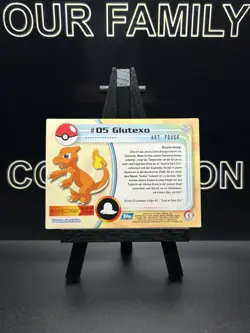 Charmeleon #05 - BLUE Logo - Regular - SERIES 1 - TOPPS POKEMON CARD - German LP - Image 4