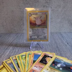 Vintage Holo Pokemon Card Bundle - Clefable 1/64💥 Custom Pack ⭐ WOTC 12 cards - Image 1