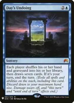 1x Day's Undoing - The List NM-Mint, English Mystery Booster / The List MTG Magi - Image 1