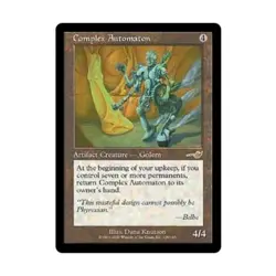 WOTC MtG Nemesis Complex Automaton (R) (Foil) EX - Image 1
