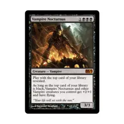 WOTC MtG M13 Vampire Nocturnus (MR) EX - Image 1