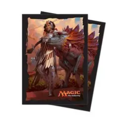 Ultra Pro MtG Sleeves Ixalan - Huatli (10 Packs of 80) New - Image 1