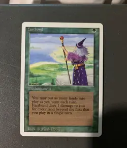 MTG Fastbond 3rd Edition English Rare "Hot" - Image 1