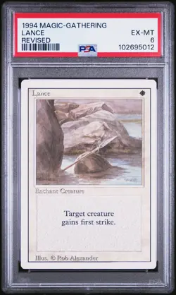 1994 MTG REVISED LANCE PSA 6 - Image 1
