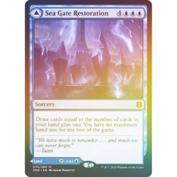 MTG \ >>>Sea Gate Restoration // Sea Gate, Reborn - Zendikar Rising<<< // Zendi - Image 3