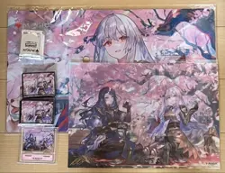 MTG Wandering Emperor cherry blossoms viewing Playmat Nurset&Wandering Emperor - Image 1