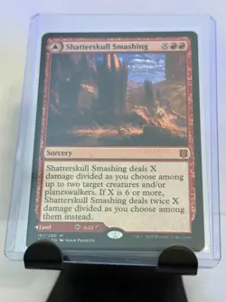 Shatterskull Smashing Zendikar Rising Regular Hammer Pass on Reverse MTG - Image 1