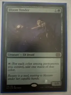 MTG Bloom Tender Foil Etched Double Masters 2022 Near Mint Condition - Image 1