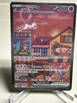 Mew EX 053 Scarlet & Violet Promo Holo Pokemon TCG Card - Image 1