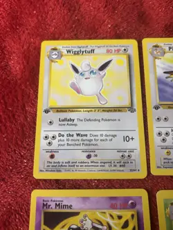 4 1st Edition Non Holo Wotc Pokemon Cards From Jungle Set 1999 Lp-Mp - Image 2