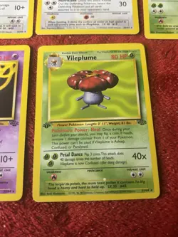 4 1st Edition Non Holo Wotc Pokemon Cards From Jungle Set 1999 Lp-Mp - Image 4