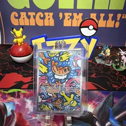 Pokemon TCG Tatsugiri Twilight Masquerade Illustration Rare Card 186/167 - Image 3