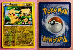 Pikachu 27/111 Reverse Holo | XY Furious Fists Pokemon Card | LP/DMG Corner Bend - Image 3