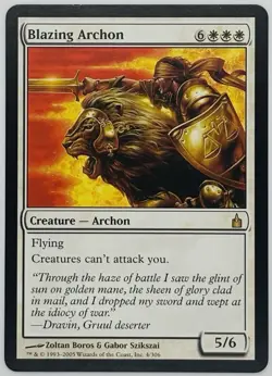 MTG Blazing Archon Ravnica: City of Guilds Regular - Image 1