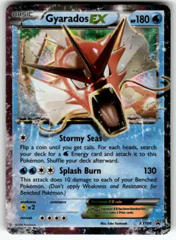 Gyarados EX XY106 XY Promos LP+ Pokemon Card TCG - Image 1