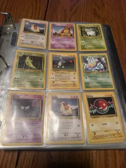 40 Pokemon Base Set 2 Cards – Vintage WOTC Bulk Lot Commons Lightly Played - Image 3