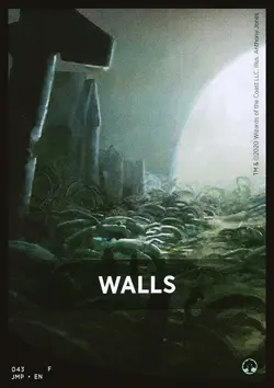 MTG Magic the Gathering Walls (43/46) Jumpstart Front Cards LP - Image 1