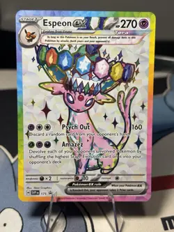 Espeon Ex SVP175 Sv: Scarlet & Violet Promo Cards Holo - Image 1