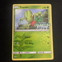 Pokemon Treecko Holo Foil Exclusive Toys R Us Promo Card 8/168 - Image 1