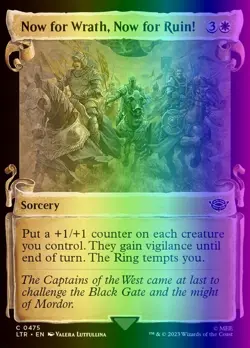 Now for Wrath, Now for Ruin! (475/943) LTR LP FOIL - Image 1