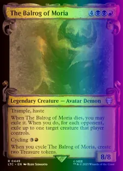 The Balrog of Moria (449/626) LTC LP FOIL - Image 1