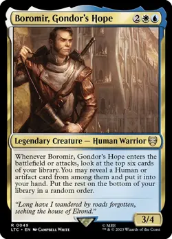 Boromir, Gondor's Hope (49/445) LTC NM - Image 1
