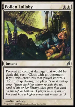 Magic the Gathering MTG Pollen Lullaby (36) Lorwyn LP - Image 1