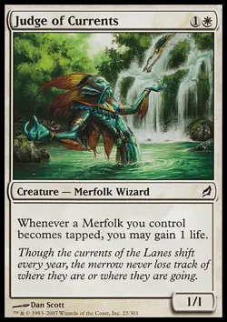 MTG Magic the Gathering Judge of Currents (22/312) Lorwyn MP - Image 1