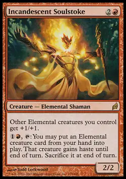 MTG Magic the Gathering Incandescent Soulstoke (178/312) Lorwyn LP - Image 1