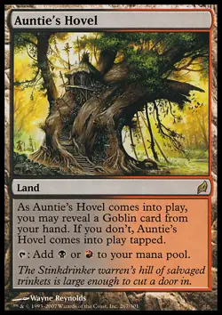 Magic the Gathering MTG Auntie's Hovel (267) Lorwyn LP - Image 1