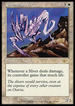 MTG Magic the Gathering Essence Sliver (13/145) Legions LP - Image 1