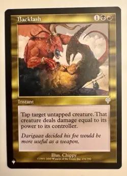 Backlash - The List Reprints (LIST)(234) - MTG - Image 1