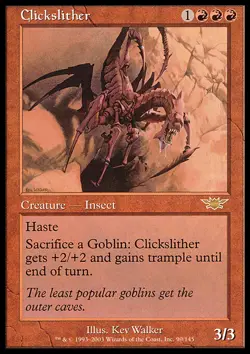 Magic the Gathering MTG Clickslither (90) Legions LP - Image 1