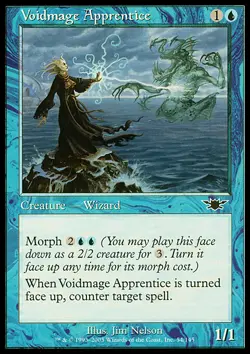 MTG Magic the Gathering Voidmage Apprentice (54/145) Legions NM - Image 1