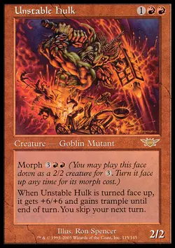 Magic the Gathering MTG Unstable Hulk (115) Legions LP - Image 1