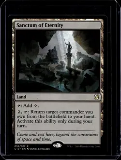 Sanctum of Eternity - Commander C19 - LP - English MTG - Image 1