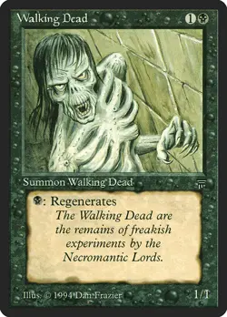 MTG Magic the Gathering Walking Dead (126/310) Legends LP - Image 1