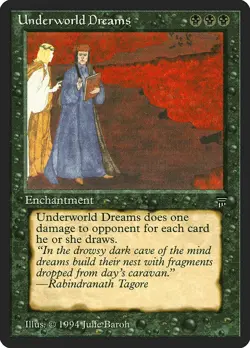 MTG Magic the Gathering Underworld Dreams (124/310) Legends LP - Image 1