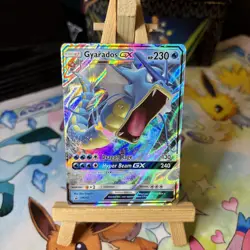 Pokemon TCG Gyarados GX SM212 - English Sun & Moon Black Star Promo NM - Image 1