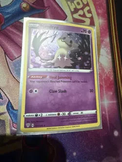 Pokemon TCG Mimikyu 81/189 Darkness Ablaze Holo Cosmos Holo Rare LP - Image 1