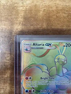 Pokemon TCG Altaria GX Dragon Majesty Holo Card 72/70 Secret Rare NM - Image 3