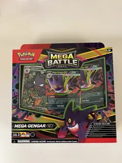 Pokemon TCG Mega Battle Deck Mega Gengar EX w/ Haunter Promo - SEALED - Image 1