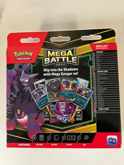Pokemon TCG Mega Battle Deck Mega Gengar EX w/ Haunter Promo - SEALED - Image 2